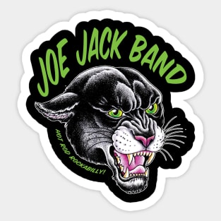 Joe Jack Band Hot Rod Rockabilly Sticker